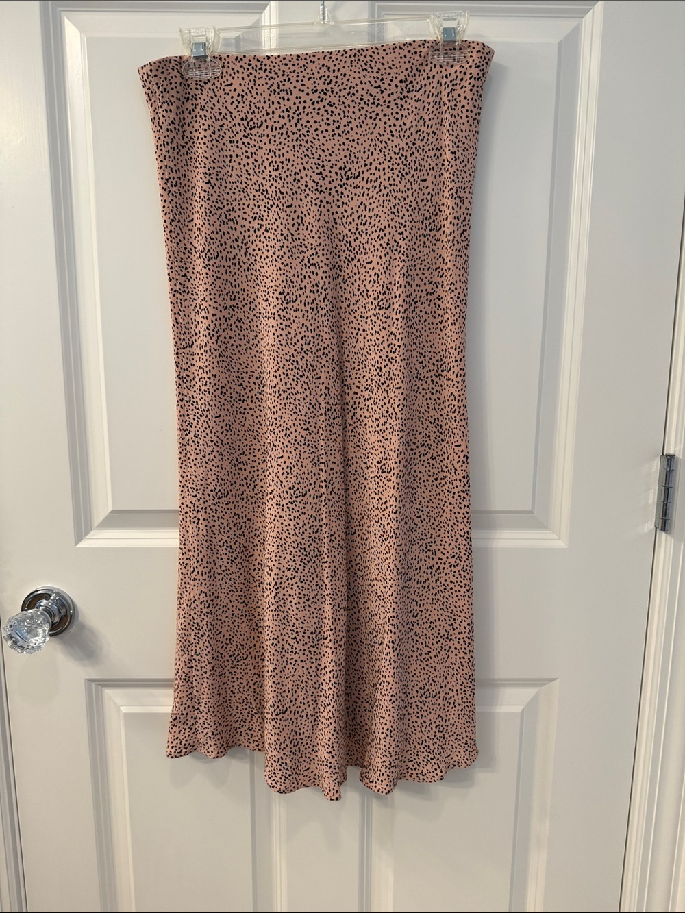 Rails Leopard Print Midi Skirt